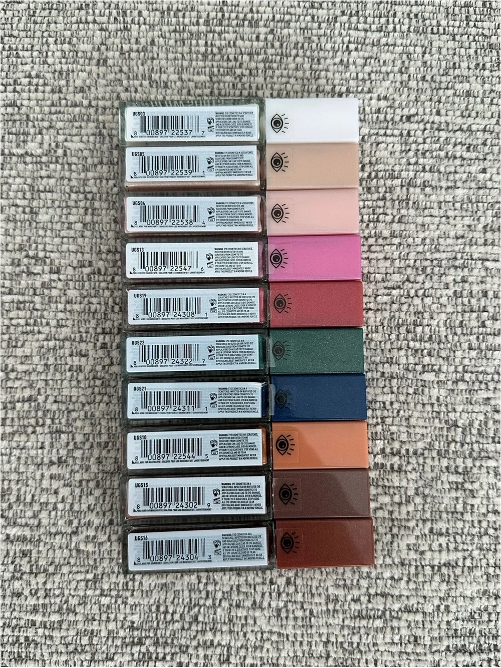 BRAND NEW NYX Makeup Ultimate Glow Shots Brightening Liquid Eyeshadow Lot of 10